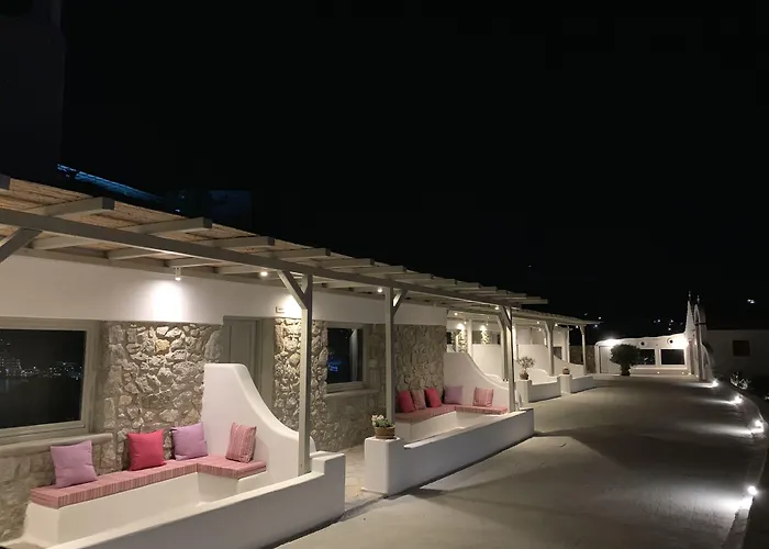 Mykonos Azure 아파트호텔 프사로우