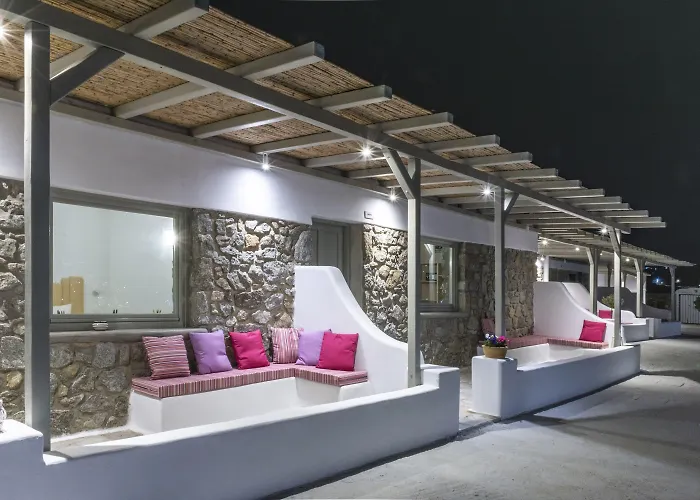 Mykonos Azure 아파트호텔 프사로우